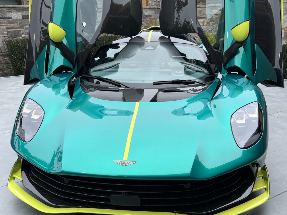 Aston Martin in Wet Look care